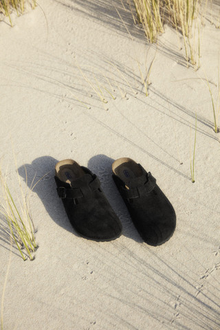 Birkenstock בוסטון שחור 660473 כפכפים