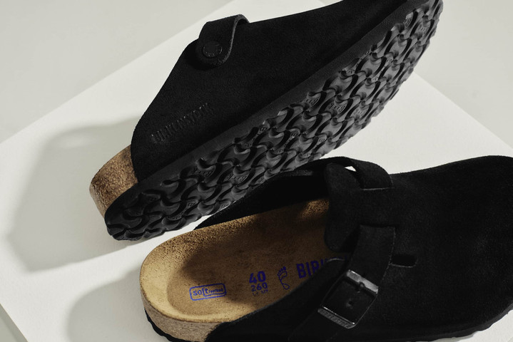 Birkenstock בוסטון שחור 660473 כפכפים