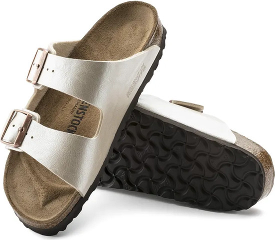 Birkenstock Arizona Pearl White 1009921 כפכפים