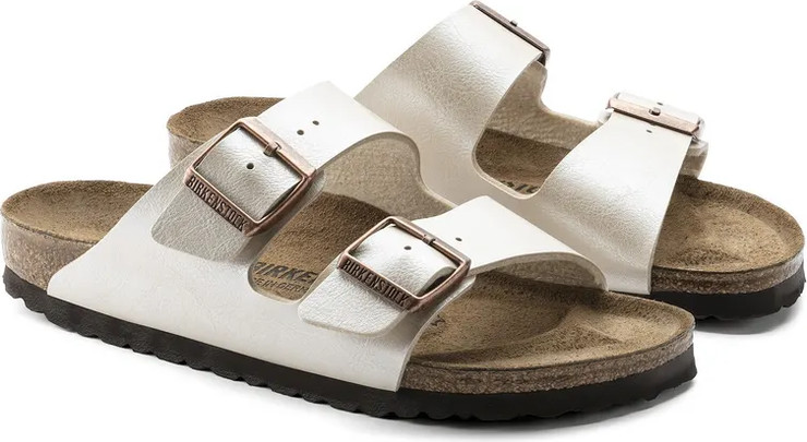 Birkenstock Arizona Pearl White 1009921 כפכפים