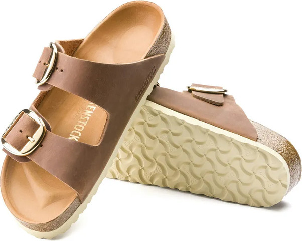 Birkenstock Arizona Antik Brown Big Buckel 1011073 כפכפים