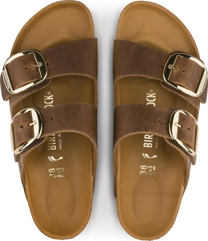 Birkenstock Arizona Antik Brown Big Buckel 1011073 כפכפים