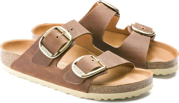 Birkenstock Arizona Antik Brown Big Buckel 1011073 כפכפים