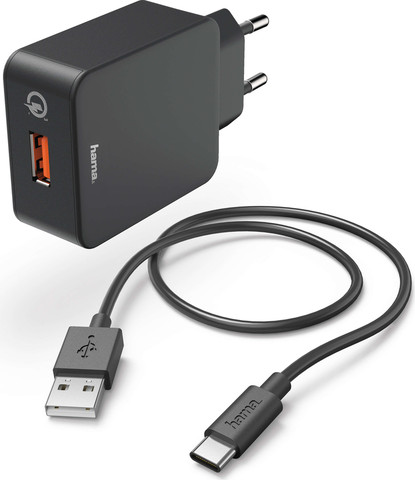 מטען קיר USB-TYPE-C 3A עם כבל נשלף דגם 183230
