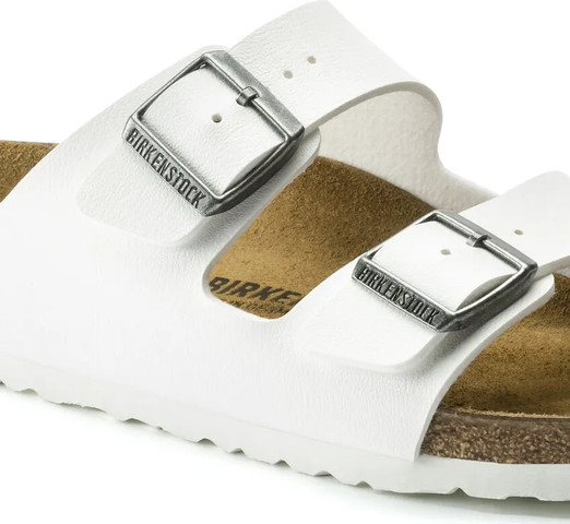 Birkenstock  ARIZONA BS WHITE 552683-white כפכפים