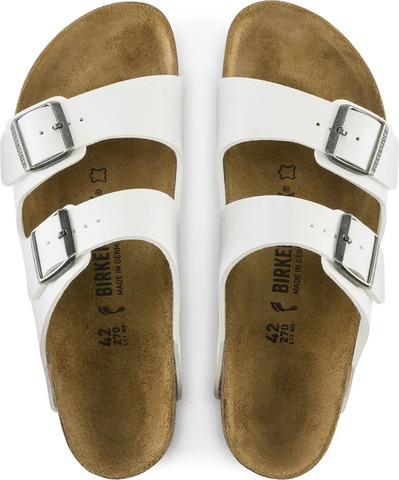 Birkenstock  ARIZONA BS WHITE 552683-white כפכפים