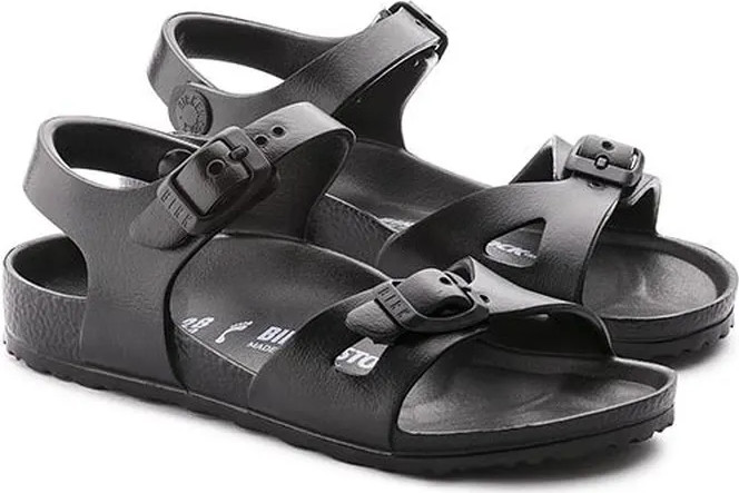 Birkenstock  RIO KIDS EVA BLACK 126113 סנדלים