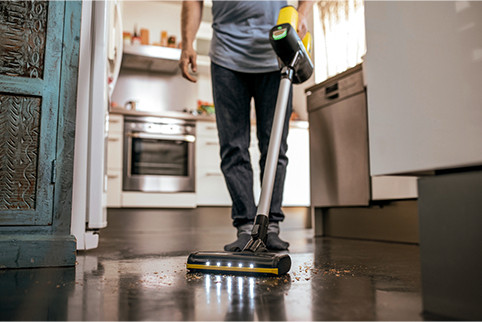 שואב אבק אלחוטי מבית KARCHER קרשר דגם VC6
