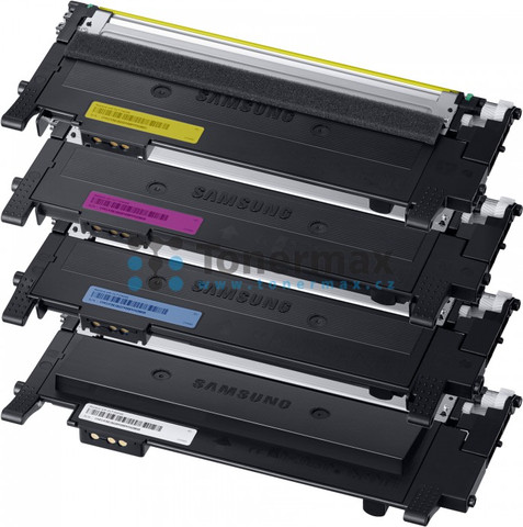 סט טונרים מקורי Samsung CLT-P404C (תפוקת דפים בשחור 1,500 דף, בצבע 1,000 דף)