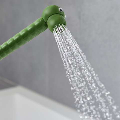 מזלף יד למקלחת ילדים עם 2 מצבי זרימה Hansgrohe Jocolino דגם תנין