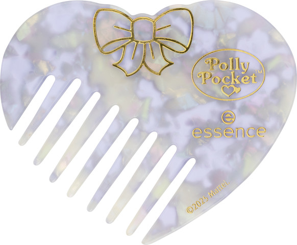 POLLY POCKET קליפס לשיער בגוון סגול