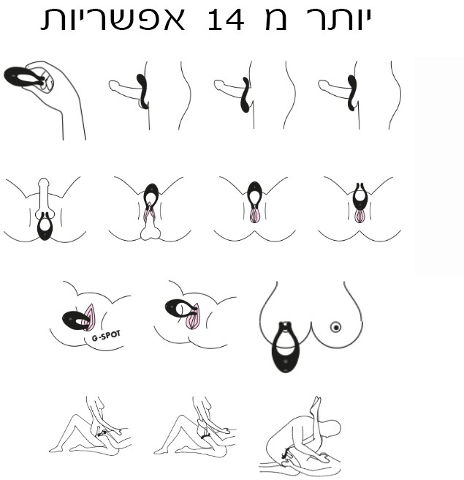 ויברטור זוגי פרטנר מולטיפאן 1