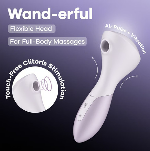 וונד עיסוי משולב יניקה Wand-erful