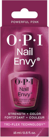NAIL ENVY מחזק ציפורניים טיפולי -  POWERFUL PINK