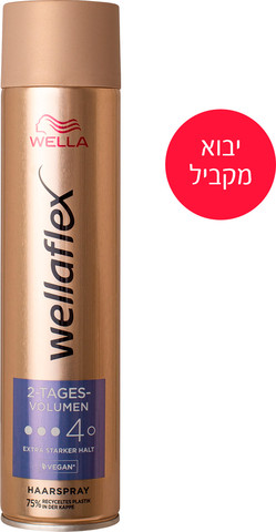 יבוא מקביל* ספריי לשיער חזק במיוחד מעניק נפח