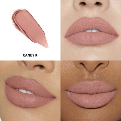 שפתון נוזלי בעל פיגמנט עשיר בגימור מאט - CANDY K 802