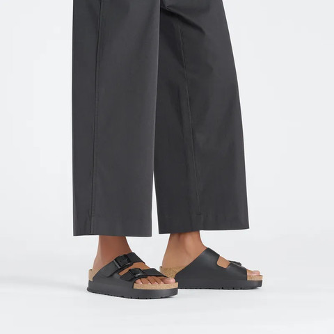 Birkenstock Arizona PAP Flex Platform Black 1027395 כפכפים