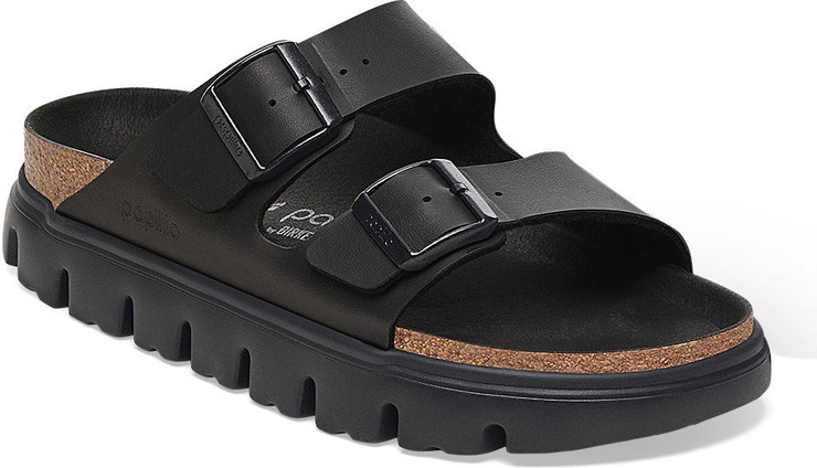 כפכפי בירקנשטוק Arizona PAP Chunky נשים - בירקנשטוק - Black