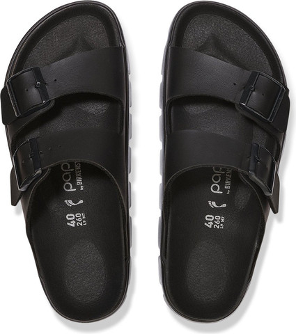 כפכפי בירקנשטוק Arizona PAP Chunky נשים - בירקנשטוק - Black