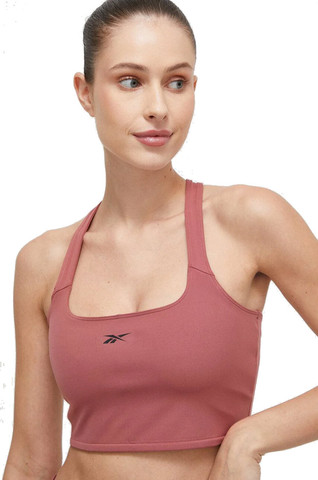 Reebok Yoga Crop Top גוזייה טופ ליוגה חזיית אימון ספורט ריבוק נשים
