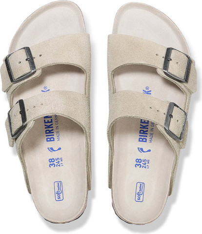 כפכפי בירקנשטוק Arizona BS נשים - בירקנשטוק - Beige