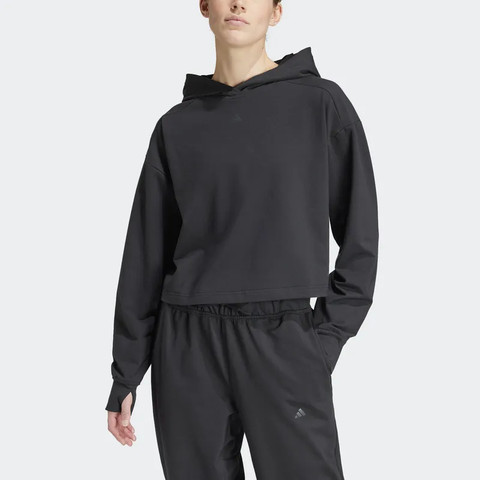 Adidas  POWER HOODIE IV9219 ביגוד קפוצ'ונים