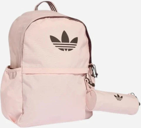 סט תיק גב וקלמר אדידס Adidas Trefoil Backpack & Pencil Case (KE0104) ורוד