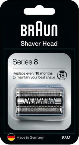 ראש מקורי למכונת גילוח בראון סדרה 8 Braun 83M