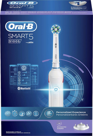 מברשת שיניים חשמלית כולל 3 ראשים Oral-B אורל בי Smart 5 5100S