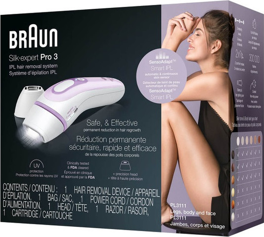 מסיר שיער לצמיתות לנשים Braun בראון Silk-expert Pro 3 IPL3111