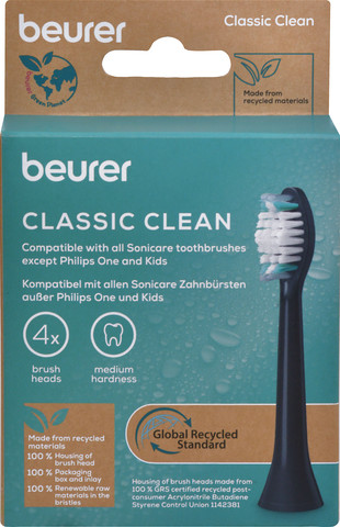 ראשים למברשת שיניים חשמלית Classic Clean