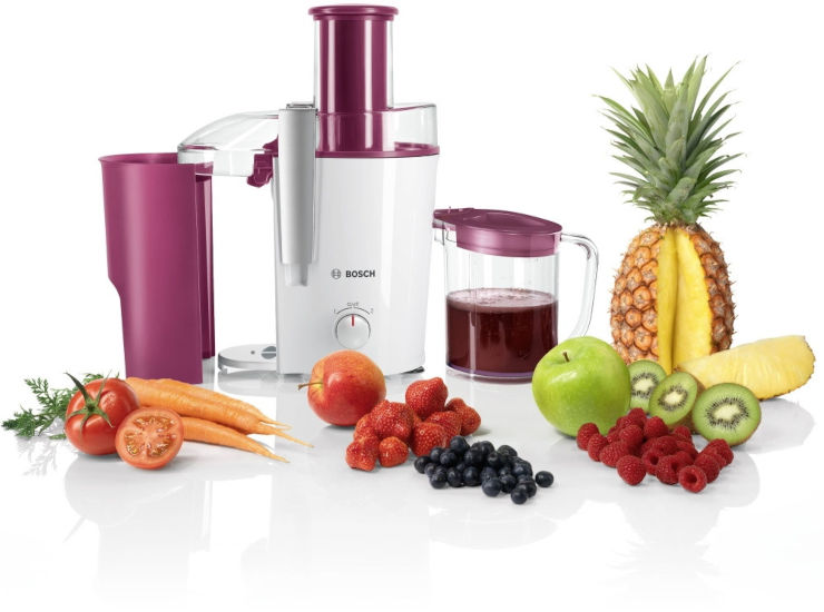 מסחטת פירות וירקות קשים Bosch בוש VitaJuice 2 MES25C0 דובדבן