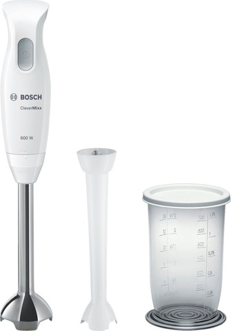 בלנדר מוט 600W נירוסטה Bosch בוש CleverMixx MSM26130