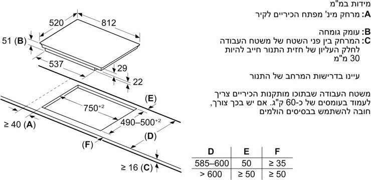 כיריים אינדוקציה 4 אזורי בישול גמישים - 80 ס"מ Siemens סימנס iQ700 EX875LYV1E