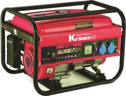 גנרטור בנזין בהספק 2200W מנוע תערובת 4 פעימות מבית KRAUSS דגם KR-2500