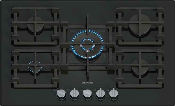 כיריים גז זכוכית - 5 מבערים Siemens סימנס iQ500 EP7A6QI40Y