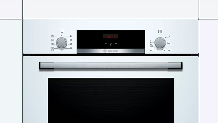 תנור אפייה בנוי לבן Bosch HBF534EW0Q