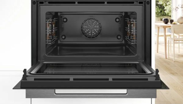 תנור בנוי 45 ליטר משולב מיקרוגל Bosch CMG7241W1 Serie 8 לבן | גרמניה