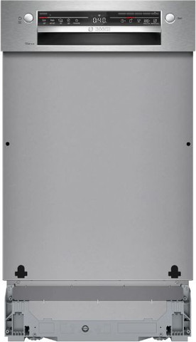 מדיח כלים צר חצי אינטגרלי 10 מע' Bosch SPI2HKS42E Serie 2 דמוי נירו' |