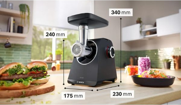 מטחנת בשר 1900 וואט Bosch MFWS430B ProPower