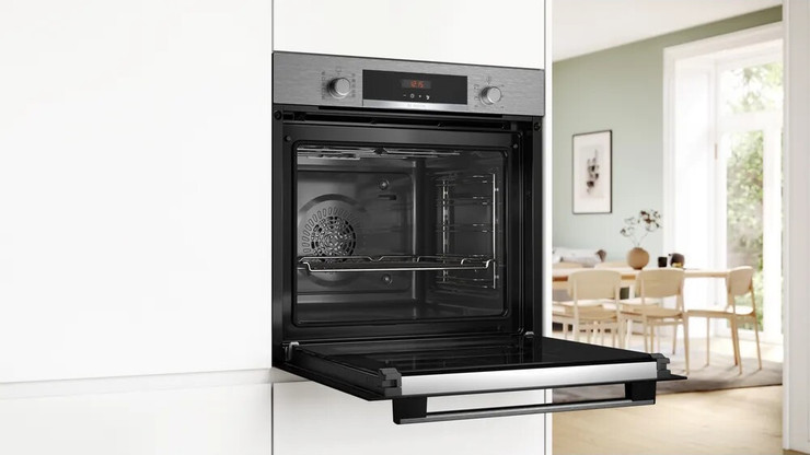 תנוי בנוי - 71 ליטר Bosch בוש Serie 4 HBA574B נירוסטה