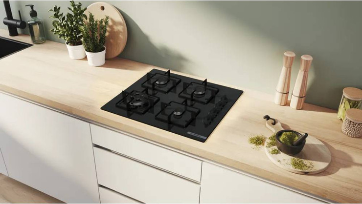 כיריים גז - 4 להבות Bosch בוש POH6B6K30Y
