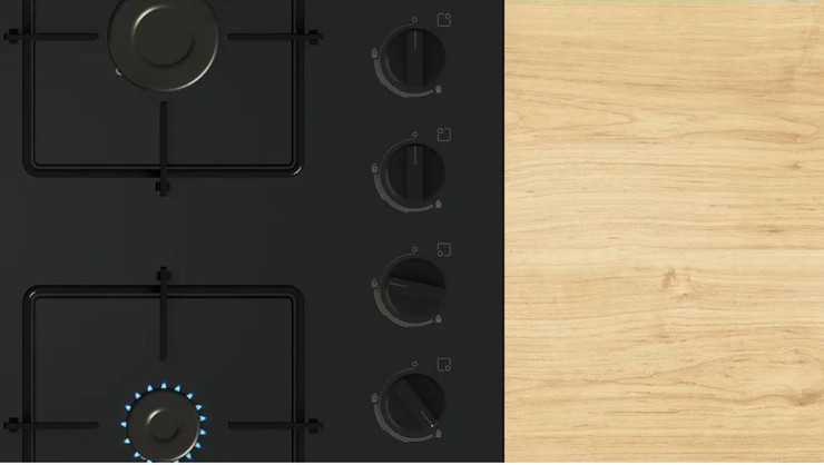 כיריים גז - 4 להבות Bosch בוש POH6B6K30Y
