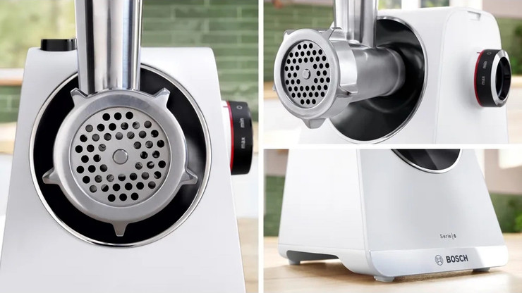 מטחנת בשר ודגים 2100W ‏Bosch בוש Series 6 MFWS609W