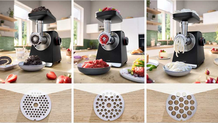 מטחנת בשר 2100 וואט Bosch MFWS641B MultiPower