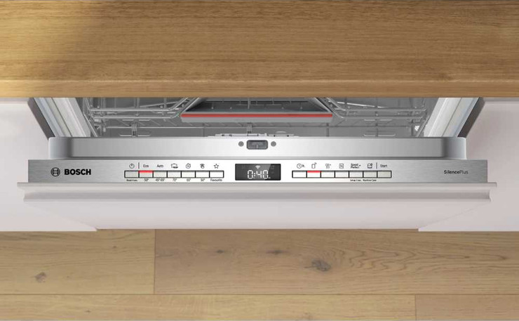 מדיח כלים רחב אינטגרלי מלא BOSCH בוש Serie 4 SMV4HCX07E תוצרת גרמניה