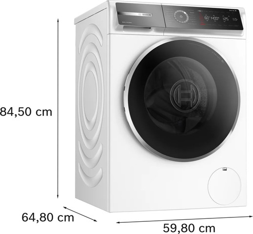 מכונת כביסה פתח חזית 10 ק"ג Bosch בוש Serie 8 WGB25403IL