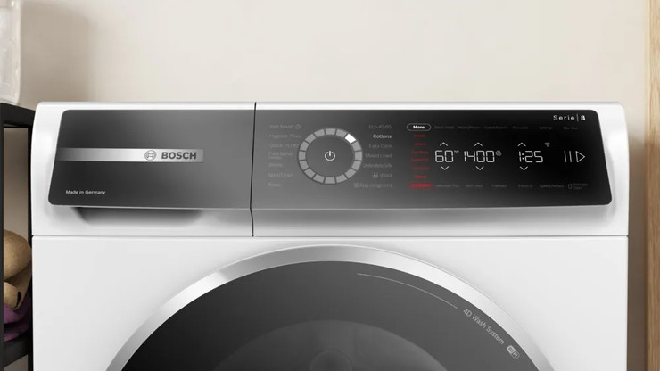 מכונת כביסה פתח חזית 10 ק"ג Bosch בוש Serie 8 WGB25403IL