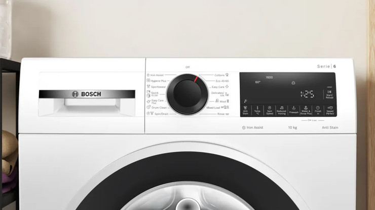 מכונת כביסה פתח חזית 10 ק"ג Bosch בוש Serie 6 WGG256Z9IL