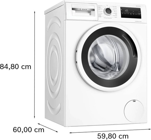 מכונת כביסה פתח חזית - 9 ק"ג BOSCH בוש Serie 4 WAN24220IL
